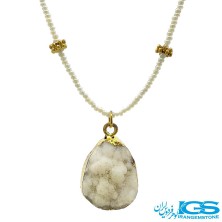 گردنبند سنگ کریستال کوارتز