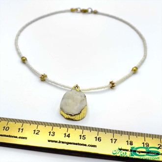 گردنبند سنگ کریستال کوارتز