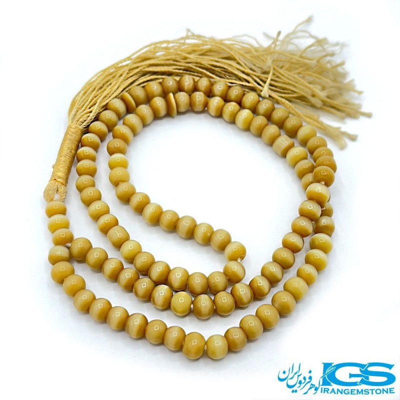 تسبیح سنگ چشم گربه