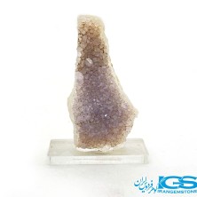 سنگ راف آمیتیست کلکسیونی دکوری بنفش