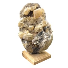 سنگ فلوریت زرد راف  بلور کلکسیونی