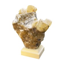 سنگ فلوریت زرد راف  بلور کلکسیونی