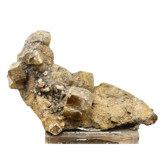 سنگ فلوریت زرد راف  بلور کلکسیونی