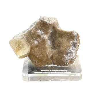 سنگ فلوریت زرد راف  بلور کلکسیونی