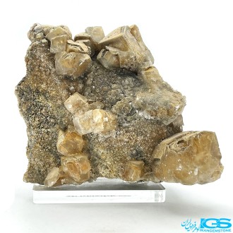 سنگ فلوریت زرد راف  بلور کلکسیونی