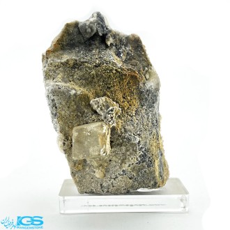 سنگ فلوریت زرد راف  بلور کلکسیونی