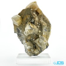 سنگ فلوریت زرد راف  بلور کلکسیونی