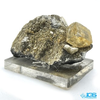 سنگ فلوریت زرد راف  بلور کلکسیونی