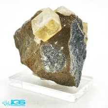 سنگ فلوریت زرد راف  بلور کلکسیونی