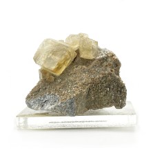 سنگ فلوریت زرد راف  بلور کلکسیونی