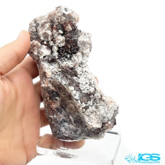 سنگ کوارتزدودی سنگ مشکی راف ایرانی دکوری کلکسیونی