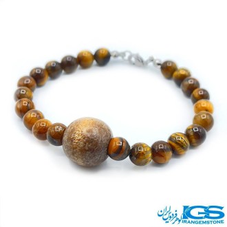 دستبند سنگ چشم ببر