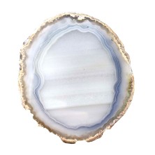 سنگ عقیق برزیلی اسلایس زیر لیوانی کلکسیونی