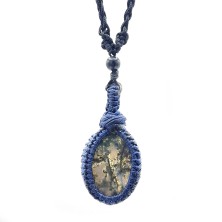 گردنبند عقیق شجر بهاری برزیل