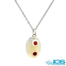 گردنبند عقیق بابا قوری بدون زنجیر