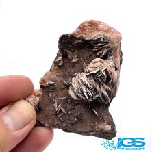 سنگ باریت و کوارتز دودی راف ایرانی دکوری کلکسیونی