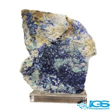 سنگ آزوریت بدون تراش دکوری