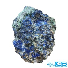 سنگ آزوریت بدون تراش دکوری