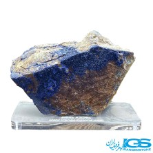 سنگ آزوریت بدون تراش دکوری