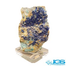 سنگ آزوریت بدون تراش دکوری