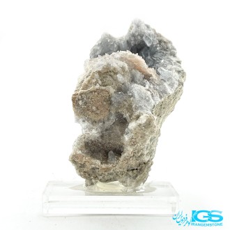 سنگ سلستین راف طبیعی آبی