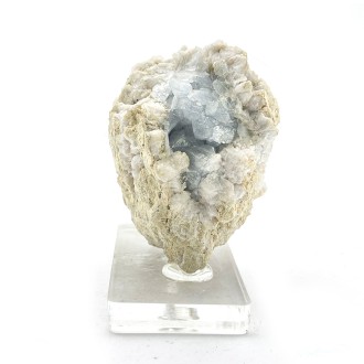 سنگ سلستین راف طبیعی آبی