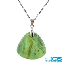 گردنبند یشم سبز اصل بدون زنجیر