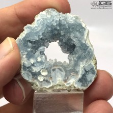 ژئود سنگ سلستین راف طبیعی آبی Celestine