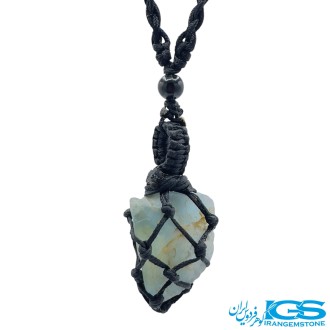 گردنبند فلوریت  بافت مکرومه
