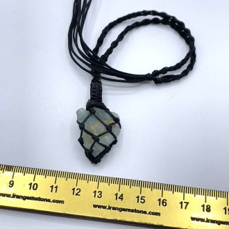 گردنبند فلوریت  بافت مکرومه