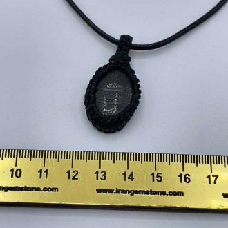 گردنبند  هماتیت حدید با دعای ون یکاد