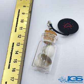 شیشه سنگ های عقیق سفید