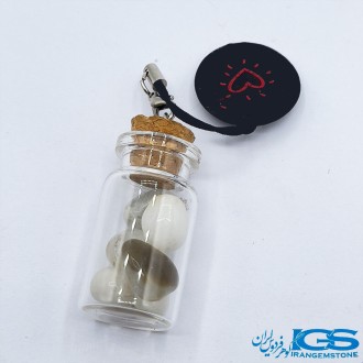 شیشه سنگ های عقیق سفید