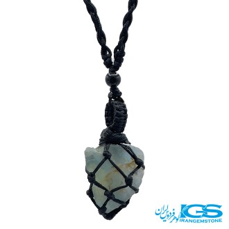 گردنبند فلوریت  بافت مکرومه