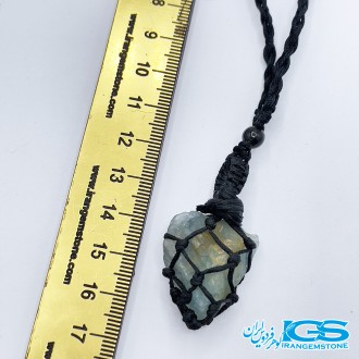 گردنبند فلوریت  بافت مکرومه