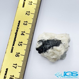 سنگ کلکسیونی تورمالین کوارتز سیاه