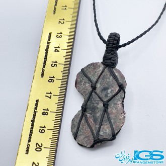 گردنبند گارنت نارسنگ بدون زنجیر