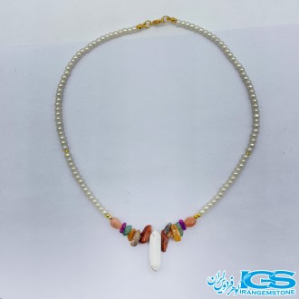 گردنبند هفت چاکرا  منشور هولیت بدون زنجیر