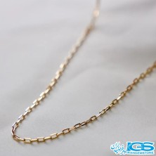 زنجیر استیل دیپلمات آجری نقره ایی 45 سانتیمتر قطر 2 میل