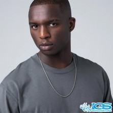 زنجیر استیل ویتالی نقره ایی 60 سانتیمتر قطر 2 میل