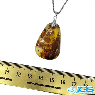 گردنبند سنگ کهربا