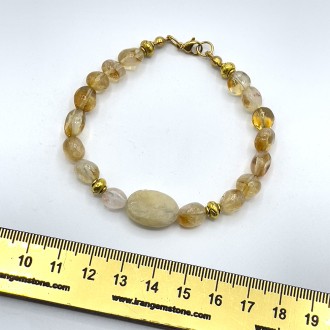 دستبند سیترین  وجید زرد