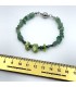 دستبند آونتورین سبز با زبرجد راف