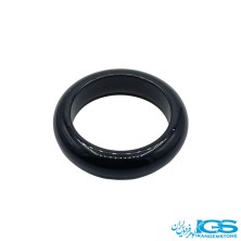 انگشتر رینگی سنگ اونیکس عقیق سیاه