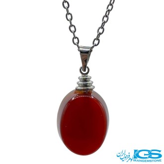 گردنبند عقیق کارنلین