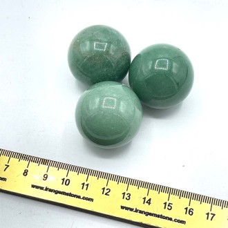 گوی سنگ آونتورین سبز سایز 3