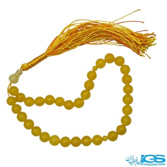 تسبیح شرف الشمس عقیق زرد