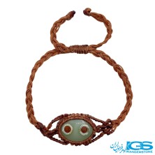 دستبند بابا قوری مکرومه بافی