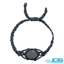 دستبند حرز سلیمان سنگ هماتیت حدید