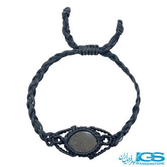 دستبند حرز سلیمان سنگ هماتیت حدید